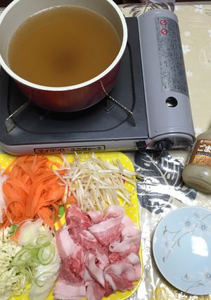 我が家の出汁 しゃぶしゃぶ♡-レシピのメイン写真