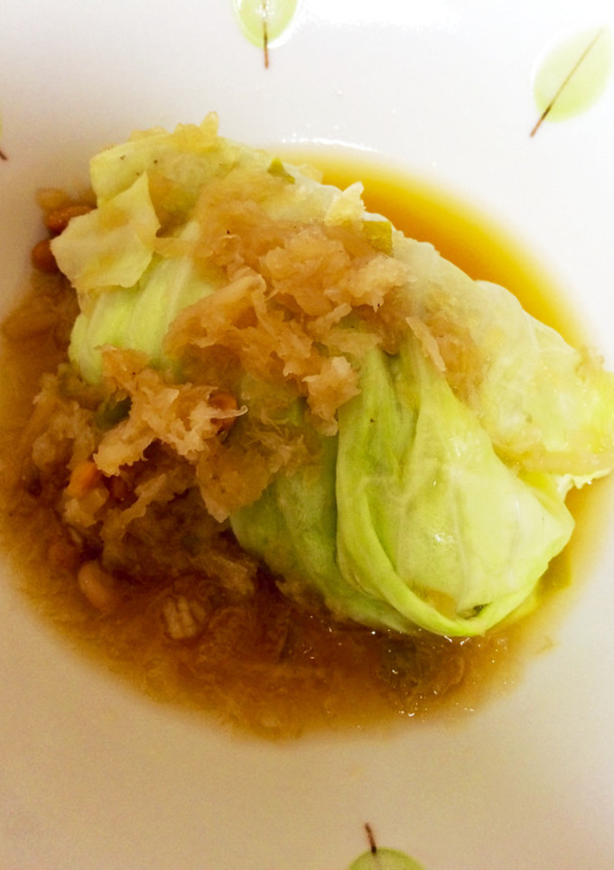 さらっと和風！納豆のロールキャベツ-レシピのメイン写真