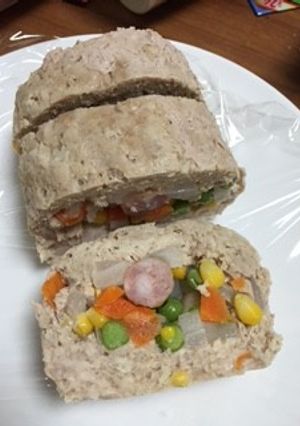 牛肉アレルギー対応　ミートローフ-レシピのメイン写真