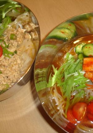 冬なのに坦々冷麺？！-レシピのメイン写真