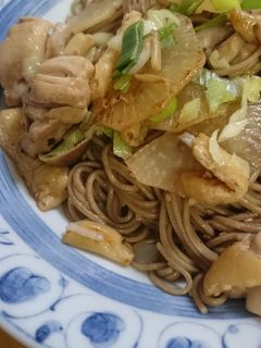 蕎麦で和風焼きそば-レシピのメイン写真