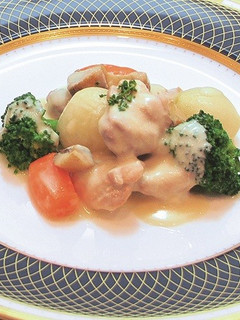 野菜たっぷり豆乳で作るチキンブランケット-レシピのメイン写真
