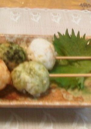 野菜パウダー６色蒲鉾団子-レシピのメイン写真