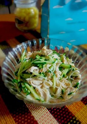 アレンジそうめん 豆乳スープ編-レシピのメイン写真