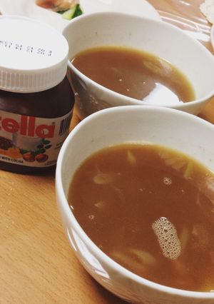 ヌテラスープ(nutella soup)-レシピのメイン写真
