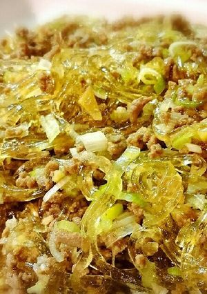 美味しいよ♪ツルツル簡単☆麻婆春雨-レシピのメイン写真