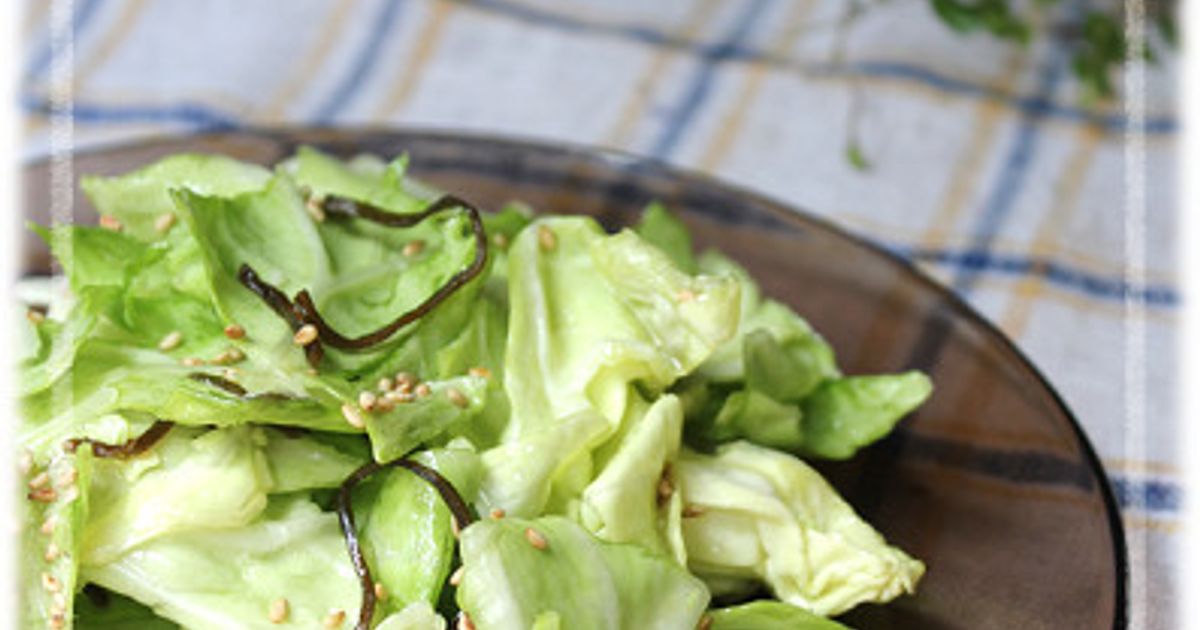 速攻・簡単＊我が家のやみつきキャベツ＊ by KENチャン 【クックパッド