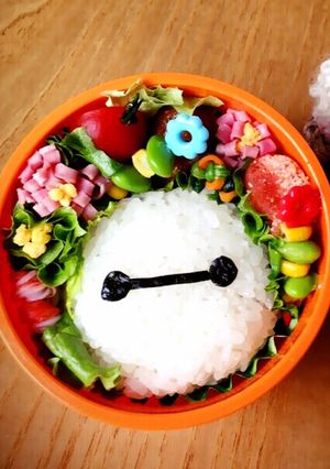 ベイマックス☆キャラ弁-レシピのメイン写真