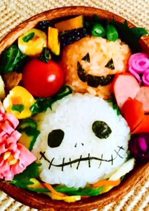 ディズニー☆キャラ弁☆ナイトメア-レシピのメイン写真