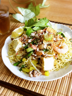塩ラーメンで♪タイ風焼きそば-レシピのメイン写真