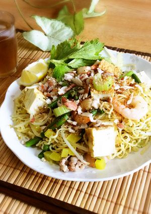 塩ラーメンで♪タイ風焼きそば-レシピのメイン写真