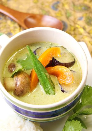 手作りグリーンカレーの素(ペースト)-レシピのメイン写真