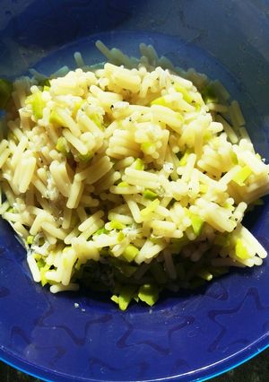離乳食　そら豆とちりめんのパスタ-レシピのメイン写真