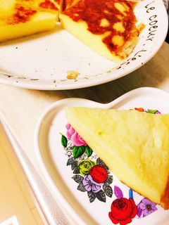 HM&炊飯器で簡単スフレチーズケーキ☆-レシピのメイン写真