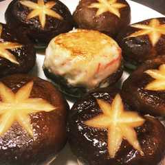 簡単♪生椎茸のすり身詰め焼き☆-レシピのメイン写真
