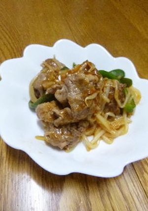 もやしと豚肉の酢豚風炒め物-レシピのメイン写真