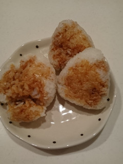 昔の味♪中までしみしみ~♪焼きおにぎり★-レシピのメイン写真