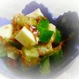 3分おつまみ♪きゅうりとチーズの鰹味噌