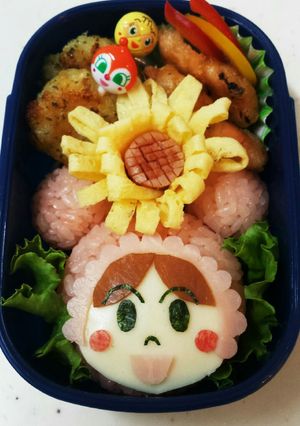 キャラ弁♡あかちゃんマン-レシピのメイン写真