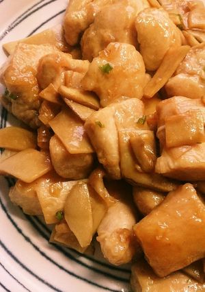 エリンギと鶏肉のさっぱり照り焼-レシピのメイン写真