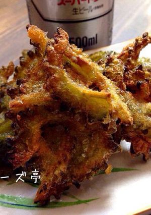 ゴーヤの唐揚-レシピのメイン写真