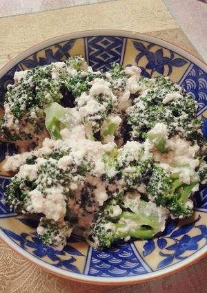 和食の朝ごはん☆ブロッコリーの白あえ-レシピのメイン写真