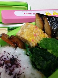 娘の♪焼き鯖和風弁当-レシピのメイン写真