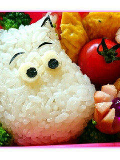キャラ弁☆ムーミン-レシピのメイン写真