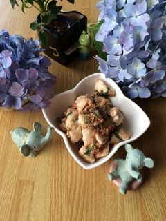 夏レシピ♬ササミの梅和え♪-レシピのメイン写真