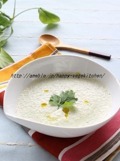 きゅうりと豆乳の冷製スープ-レシピのメイン写真