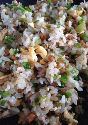 離乳食 納豆チャーハン-レシピのメイン写真