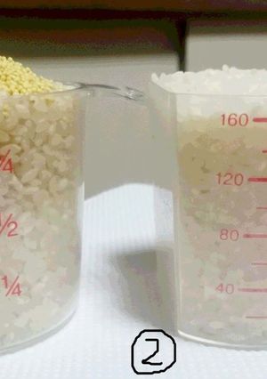 免疫力UP：もち粟と分づき米入ごはん-レシピのメイン写真