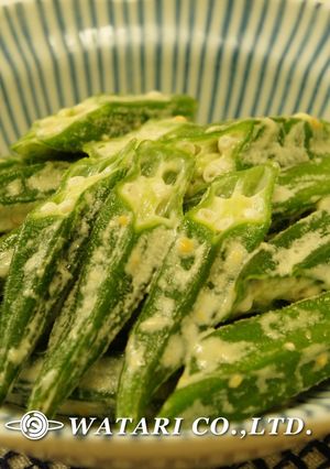 小さな1品おかず◇オクラの味噌マヨ和え-レシピのメイン写真
