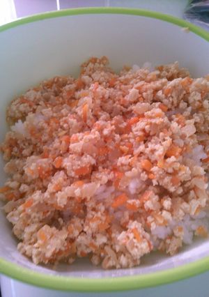 *ヘルシー!肉なしの豆腐炒り♪*-レシピのメイン写真
