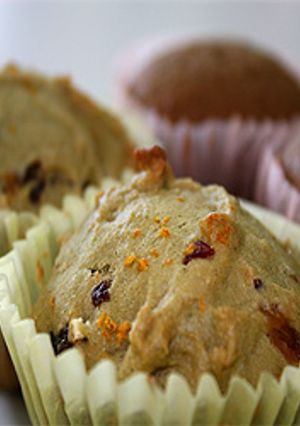 ヘルシーふわふわカップケーキ～抹茶風味～-レシピのメイン写真