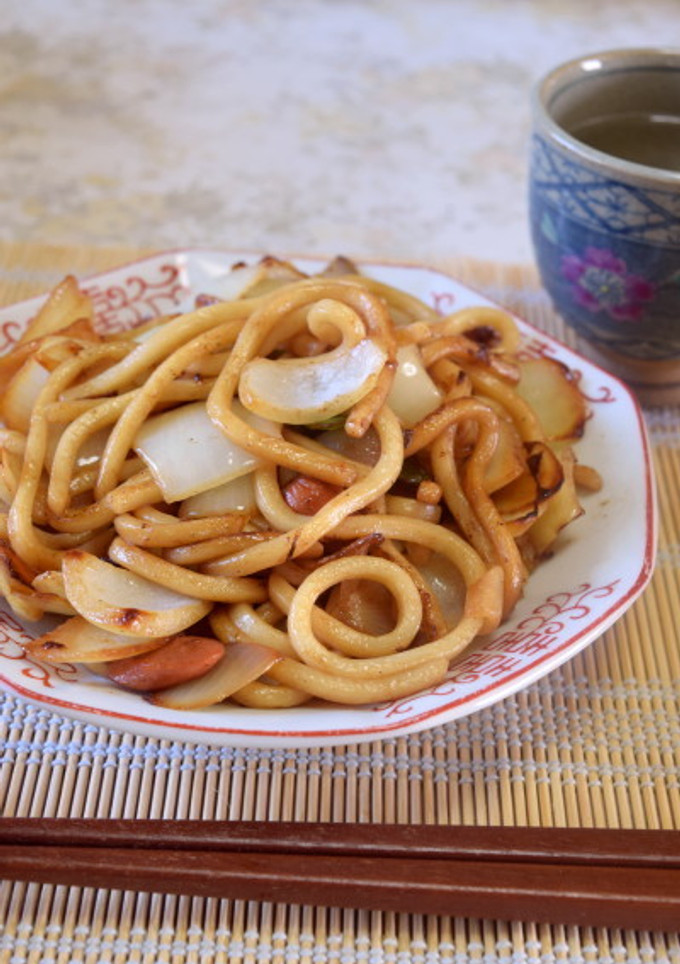 マヨネーズde焼きうどん-レシピのメイン写真