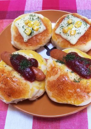 ふんわり♡HMでおいし〜お食事パン-レシピのメイン写真