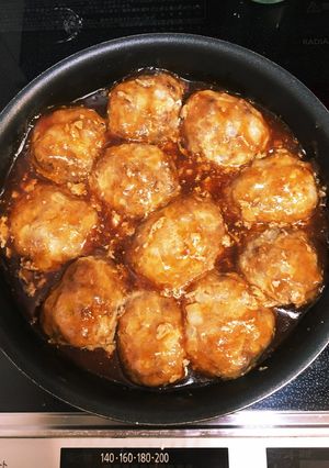 ハンバーグのケチャップソース-レシピのメイン写真