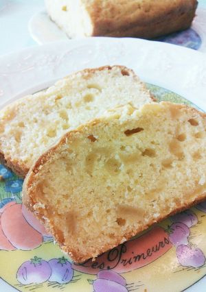 ココナッツオイル香るりんごケーキ-レシピのメイン写真