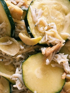 夏野菜★ズッキーニとしらすのパスタ-レシピのメイン写真