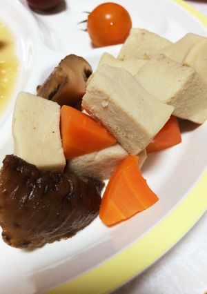 高野豆腐の煮物-レシピのメイン写真