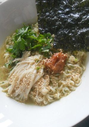 梅しそ♪ぶっかけレモン塩ラーメン-レシピのメイン写真