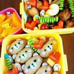รูปของ クマちゃんお稲荷さん❤運動会❤キャラ弁