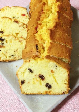 ドライフルーツのパウンドケーキ-レシピのメイン写真