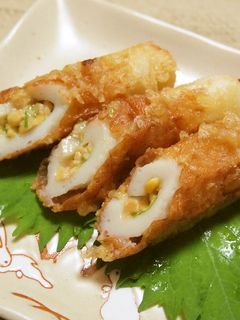ちくわ納豆揚げ-レシピのメイン写真