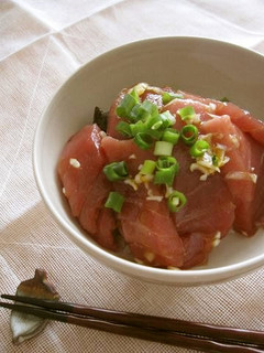 簡単美味しいマグロの漬け丼-レシピのメイン写真