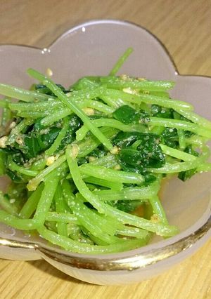 三つ葉のお手軽和えもの♪-レシピのメイン写真