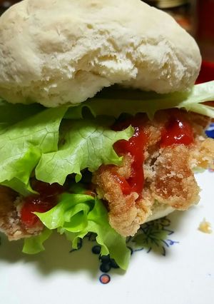 薄力粉で作るハンバーガーにピッタリなパン-レシピのメイン写真