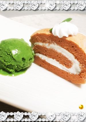 ロールケーキ用のクリーム 覚書-レシピのメイン写真