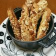 チーズとアーモンドのビスコッティ